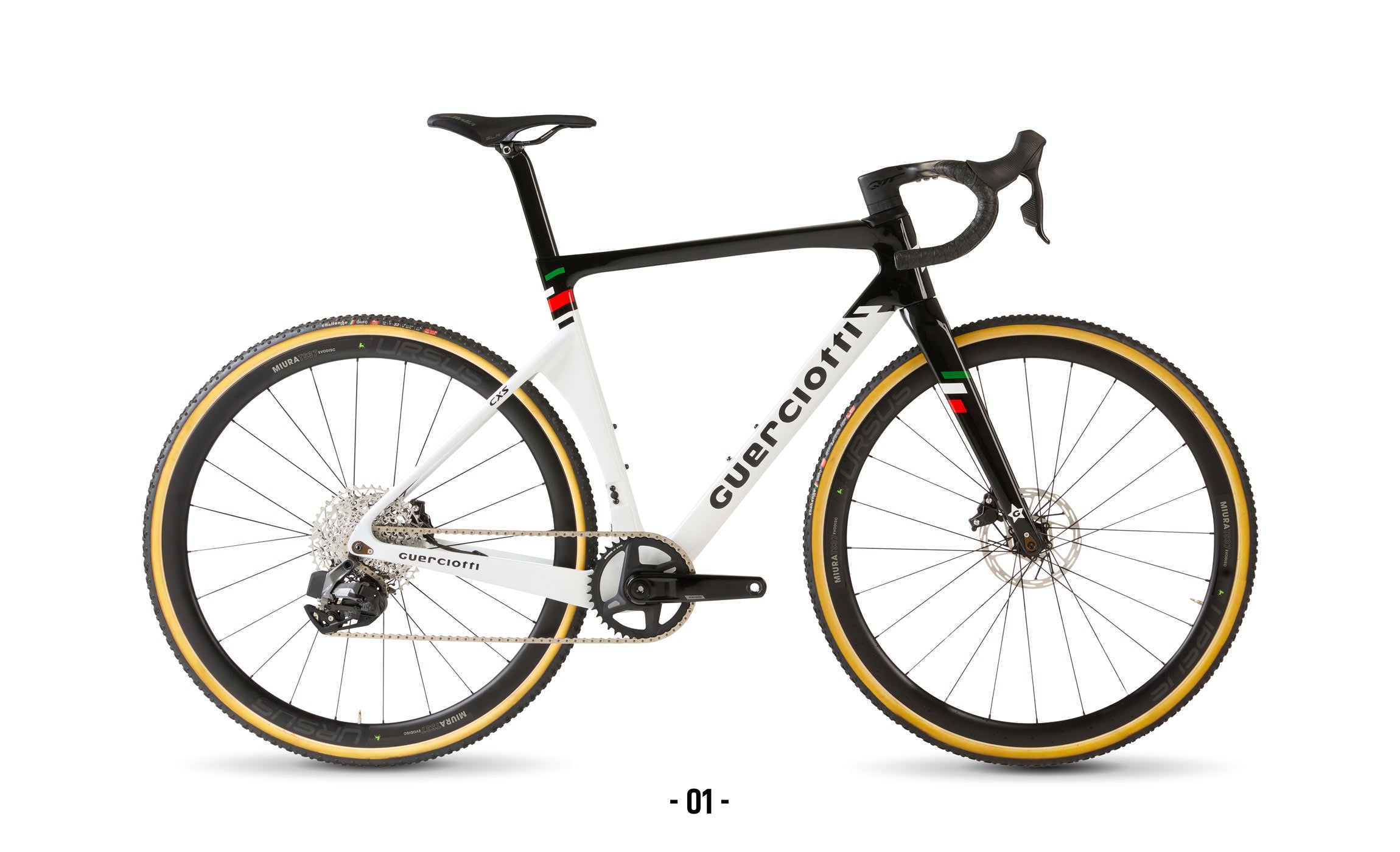 Guerciotti Eureka CXS 2024 - SRAM Rival XPLR AXS 1x12sp - Ursus TS37